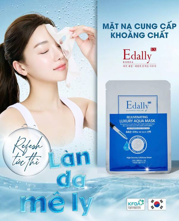 Mặt nạ cung cấp khoáng chất Edally EX Hàn Quốc