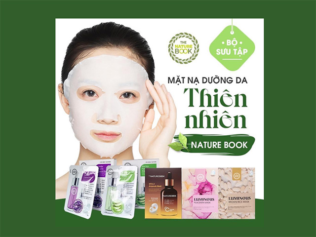 Bộ sưu tập mặt nạ thiên nhiên The Nature Book Hàn Quốc nhập khẩu chính hãng