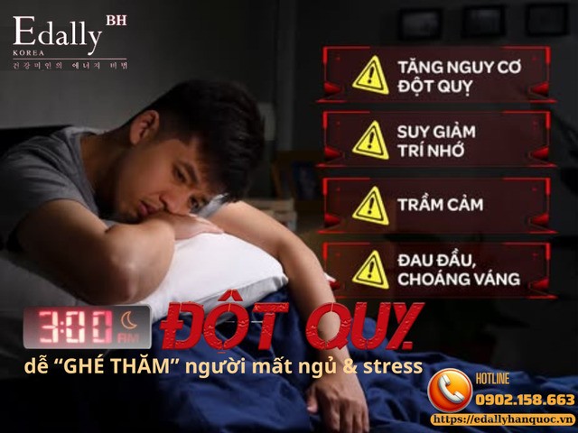 Mất ngủ và stress kéo dài - Tại sao lại là quả bom nổ chậm gây đột quỵ bất cứ lúc nào?