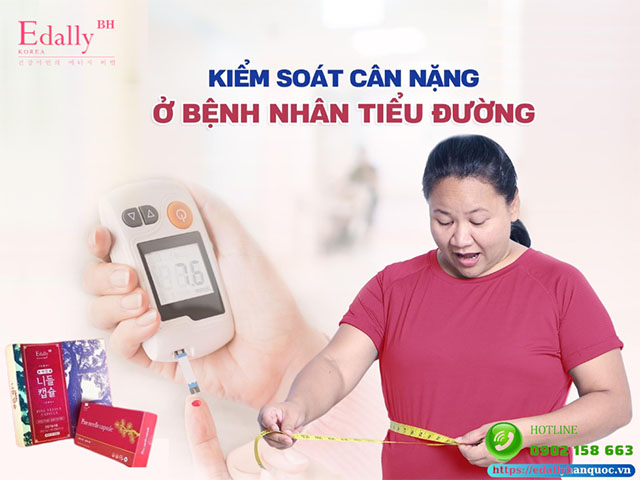 Mới chớm tiểu đường cần kiểm soát và duy trì cân nặng hợp lý