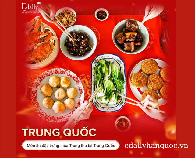 Món ăn đặc trưng mùa trung thu của người Trung Quốc