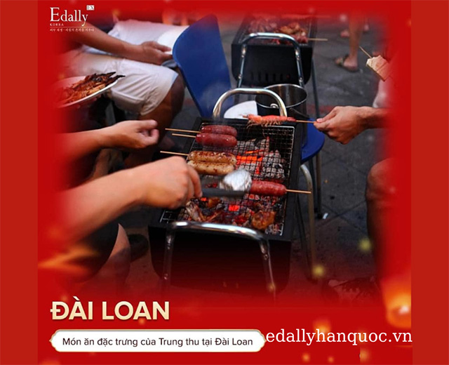 Món ăn trung thu đặc trưng của người Đài Loan