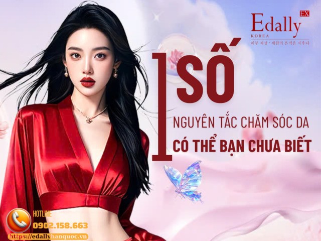 Một số nguyên tắc chăm sóc da có thể bạn chưa biết Một số nguyên tắc chăm sóc da có thể bạn chưa biết
