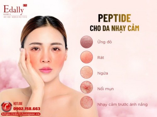 Một Số Peptide Phù Hợp Cho Da Nhạy Cảm