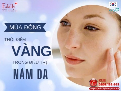 Mùa Đông - Thời Điểm Vàng Để Điều Trị Nám Da