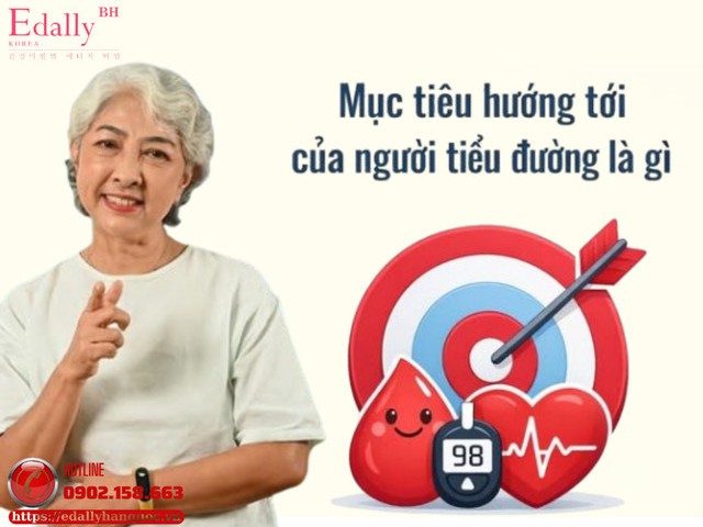 Mục tiêu hướng tới của người bệnh tiểu đường là gì?