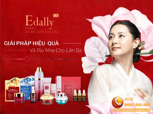 Mỹ phẩm Edally EX Hàn Quốc - Giải pháp hiệu quả và dịu nhẹ cho làn da