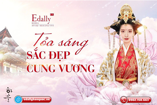 Mỹ phẩm Hàn Quốc Edally EX giúp bạn tỏa sáng sắc đẹp cung vương với các thành phần làm đẹp từ hoàng cung cao quý