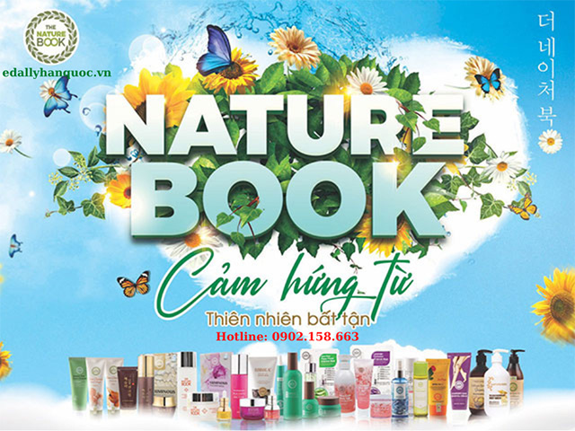Thương hiệu Mỹ phẩm thiên nhiên The Nature Book thuộc hệ thống Edally Beauty & Health Hàn Quốc