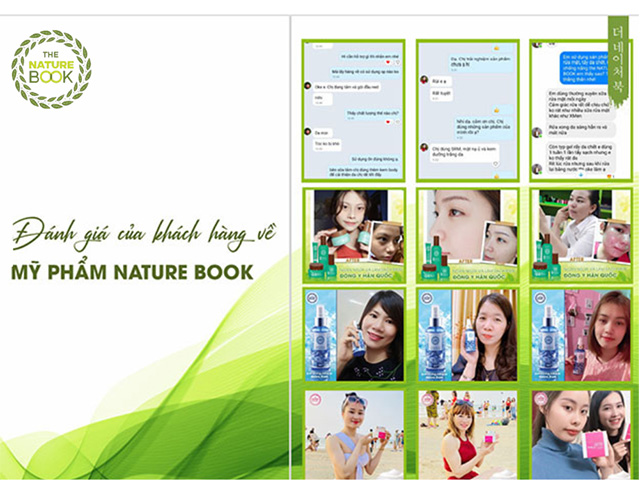 Mỹ phẩm The Nature Book Hàn Quốc - Sản phẩm đa dạng