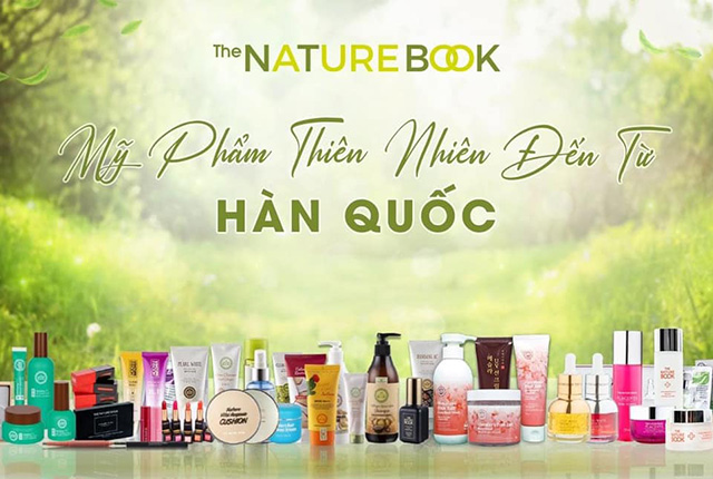 Mỹ phẩm thiên nhiên thuần chay The Nature Book Hàn Quốc nhập khẩu chính hãng