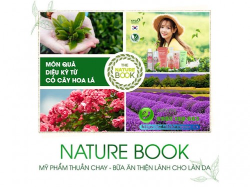 Mỹ Phẩm Thuần Chay Nature Book - Bữa Ăn Thiện Lành Cho Làn Da Của Bạn