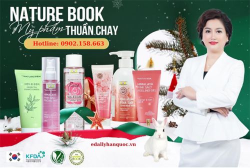 Mỹ phẩm The Nature Book Đạt Chứng Nhận Mỹ Phẩm Thuần Chay Quốc Tế