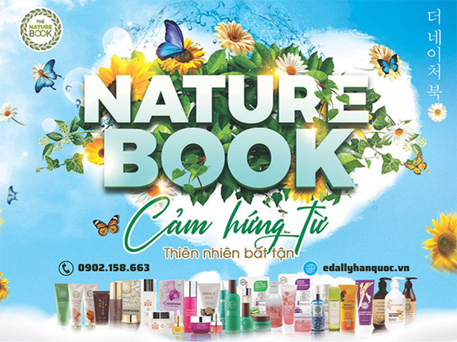 Mỹ phẩm thuần chay Hàn Quốc The Nature Book nhập khẩu chính hãng