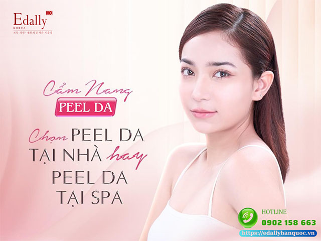 Nên chọn peel da tại nhà hay peel da tại spa