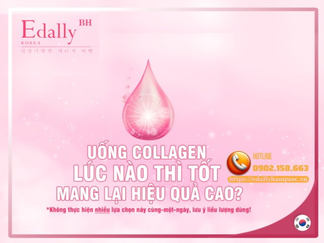 Uống collagen vào buổi sáng hay buổi tối sẽ tốt hơn?