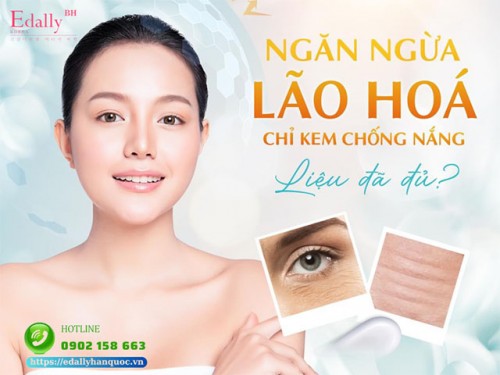 Ngăn Ngừa Lão Hóa - Chỉ Kem Chống Nắng Liệu Đã Đủ? 