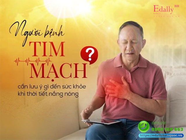 Người bệnh tim mạch cần lưu ý gì khi mùa hè nắng nóng?