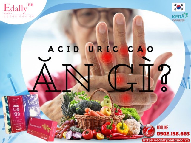 Những người có acid uric máu cao nên ăn gì?