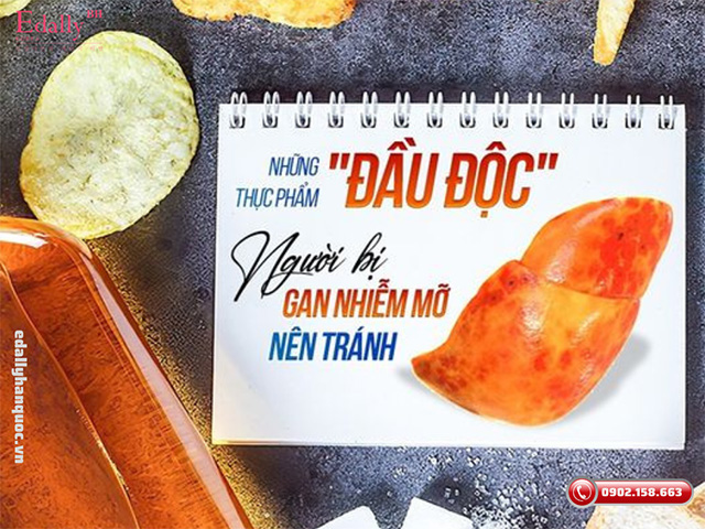 Người bị bệnh gan nhiễm mỡ nên ăn gì và kiêng ăn gì?