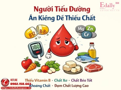 Người Bệnh Tiểu Đường Ăn Kiêng Thường Thiếu Những Vi Chất Gì?