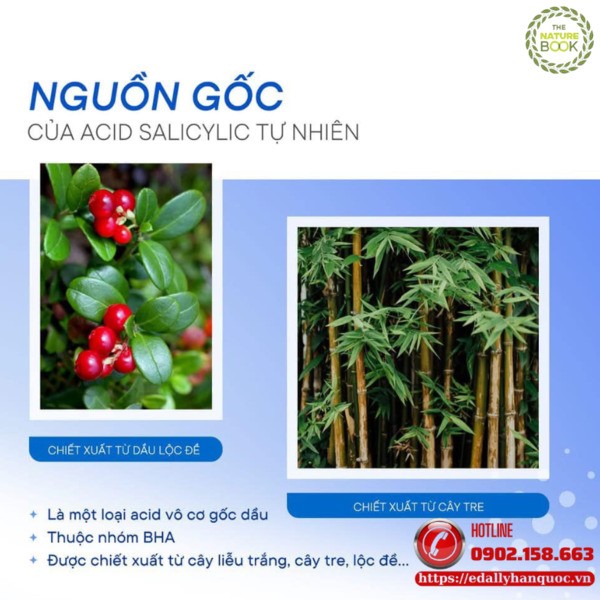 Nguồn gốc của Acid Salicylic tự nhiên