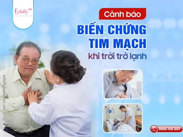 Cảnh báo nguy cơ biến chứng tim mạch khi thời tiết chuyển lạnh