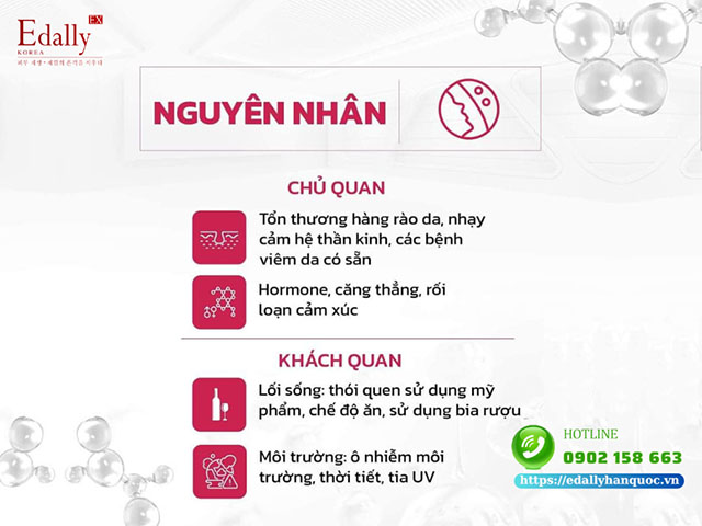 Nguyên nhân da nhạy cảm