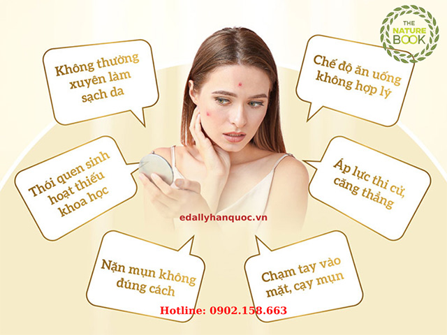 Nguyên nhân gây ra mụn ở tuổi dậy thì