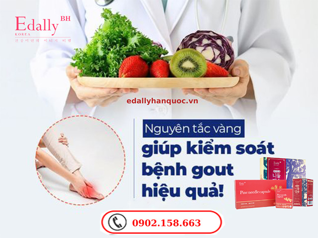 Nguyên tắc kiểm soát bệnh gout