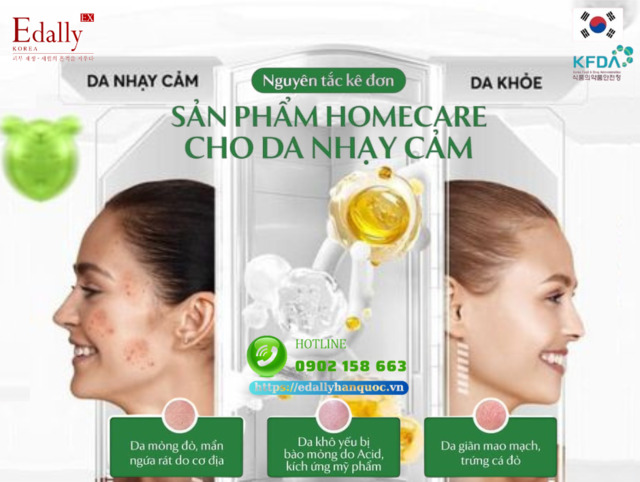 Nguyên tắc kê đơn phác đồ homecare cho các tình trạng da nhạy cảm