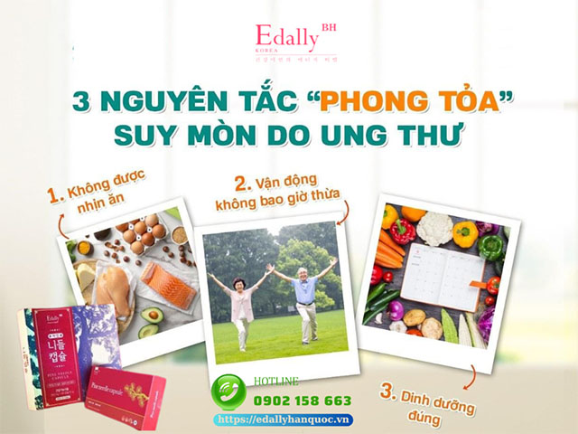 Bị suy mòn do ung thư phải làm sao?