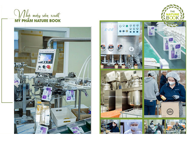 Tập đoàn sản xuất Mỹ phẩm The Nature Book tại Hàn Quốc