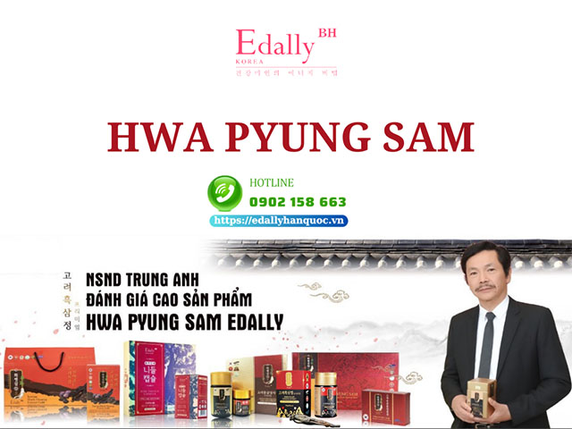 Nhân sâm Hàn Quốc Edally Hwa Pyung Sam - Giải pháp toàn diện phòng chống suy kiệt cơ thể