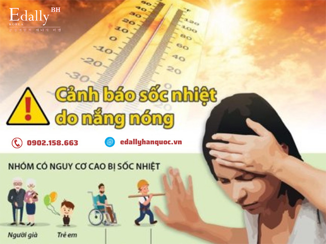 Những nhóm đối tượng có nguy cơ cao bị sốc nhiệt