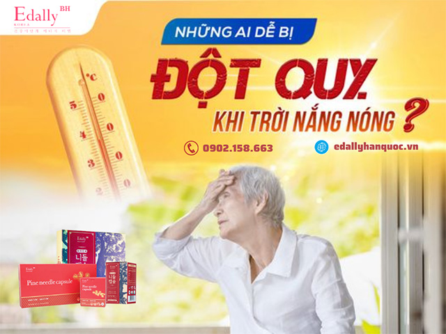 Những đối tượng dễ bị đột quỵ khi trời nắng nóng?