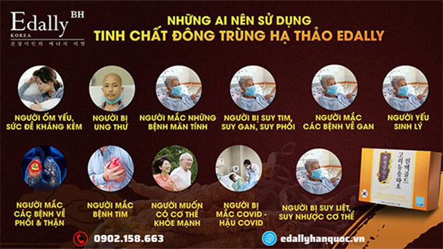 Những ai nên uống Đông trùng hạ thảo thường xuyên?