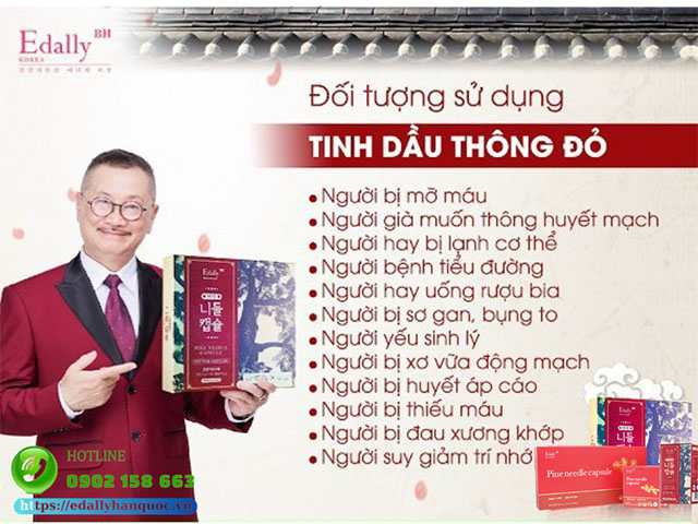 Những đối tượng nên dùng Tinh dầu thông đỏ Hàn Quốc để thông tim mạch và ổn định đường huyết