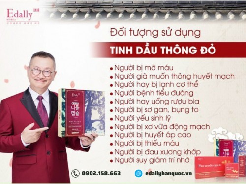 Những Ai Nên Uống Tinh Dầu Thông Đỏ Hàn Quốc?