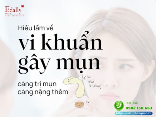 Vi Khuẩn Gây Mụn C.acnes Và Những Hiểu Lầm Tai Hại