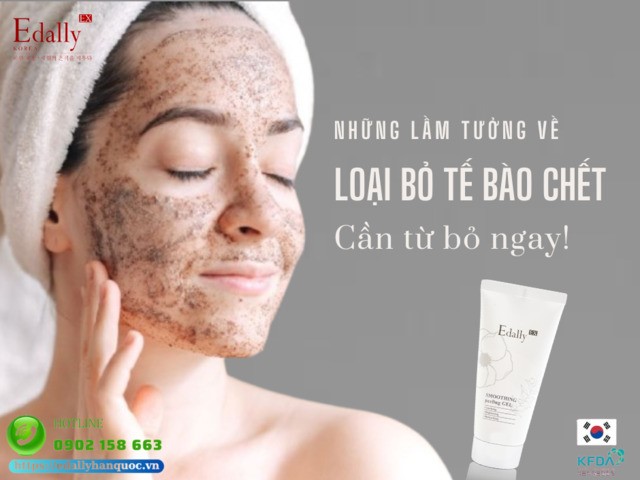 Những lầm tưởng về loại bỏ tế bào da chết cần từ bỏ ngay