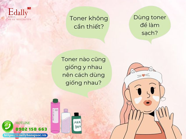 Những quan niệm sai lầm về toner trong skincare cần từ bỏ