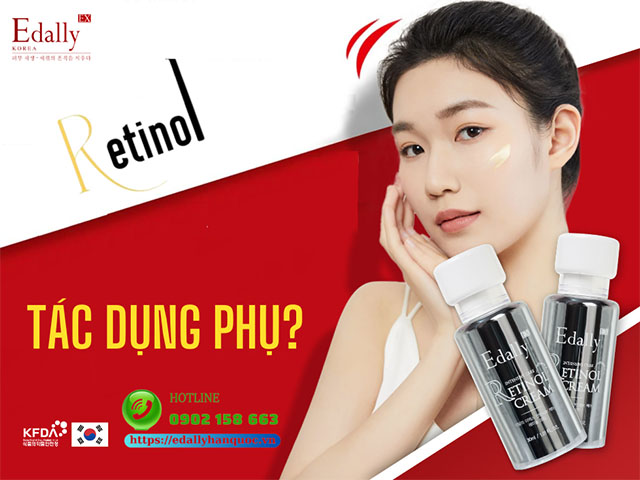 Những tác dụng phụ thường gặp khi dùng Retinol và các khắc phục hiệu quả