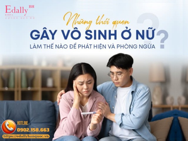 Những Thói Quen Gây Vô Sinh Ở Nữ Giới