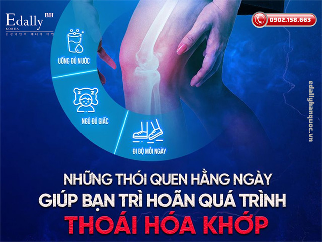 Những thói quen hằng ngày giúp bạn trì hoãn quá trình thoái hóa khớp