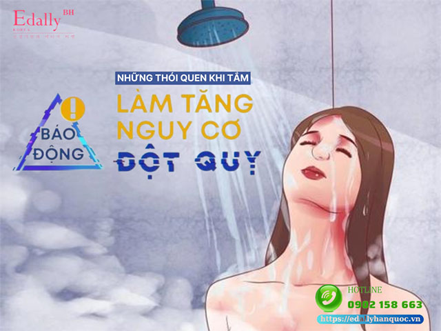 Những thói quen sai lầm khi tắm làm tăng nguy cơ dẫn đến đột quỵ