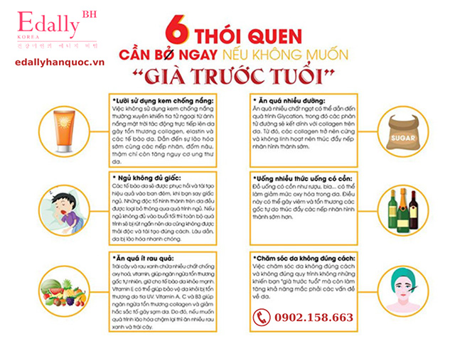 Những thói quen khiến bạn già trước tuổi