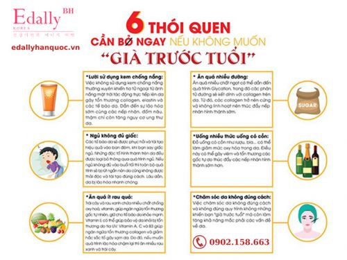 6 Thói Quen Cần Bỏ Ngay Nếu Bạn Không Muốn Già Trước Tuổi