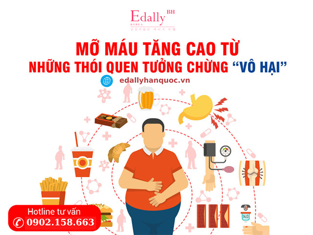 Những thói quen làm tăng nguy cơ mắc bệnh mỡ máu cao