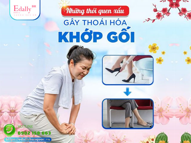 Những thói quen xấu gây thoái hóa khớp gối